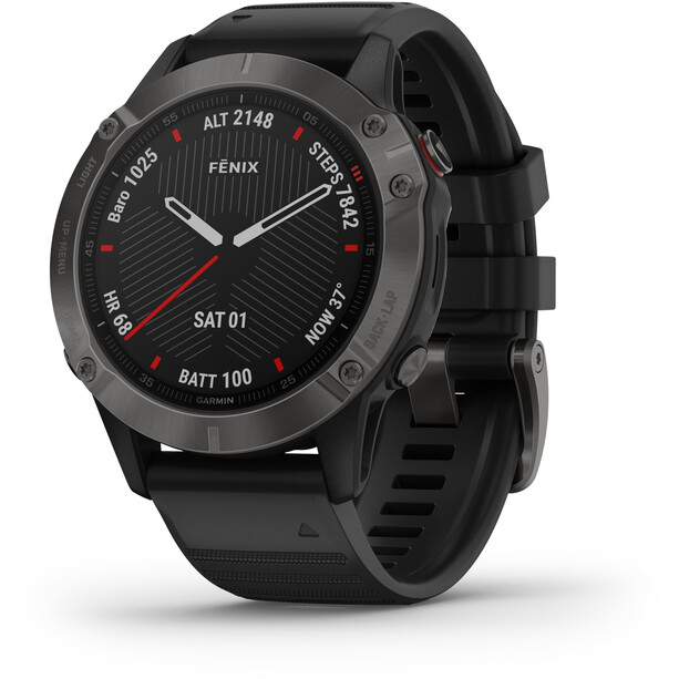 Garmin Fenix 6 Sapphire Multisport GPS Smartwatch, zwart