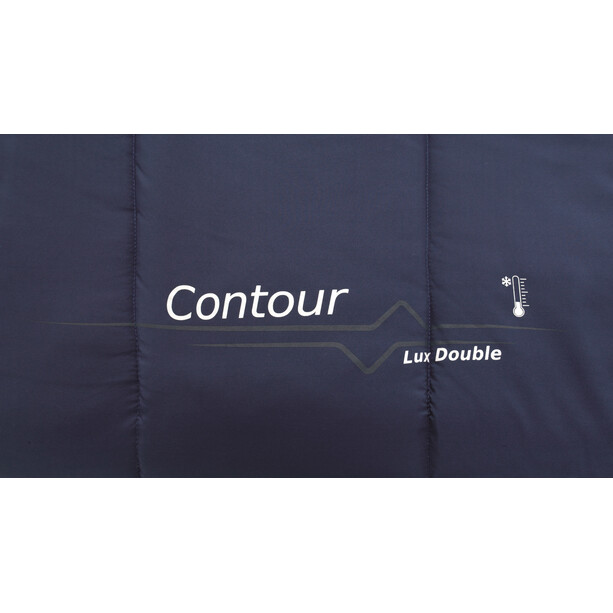 Outwell Contour Lux Double sovepose Blå