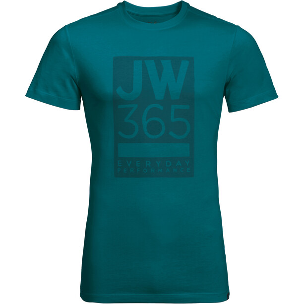 Jack Wolfskin 365 T-Shirt Herren petrol