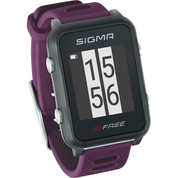 SIGMA SPORT iD.FREE Multi-Sport Watch plum