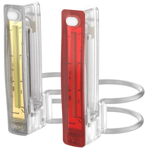 Knog Plus Twinpack Kit Éclairages, transparent/Multicolore transparent/Multicolore