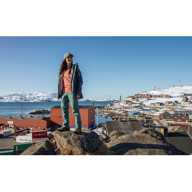 Fjällräven Greenland Plus-Shell Jacke Damen grau