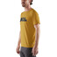 Fjällräven Logo Camiseta Hombre, amarillo