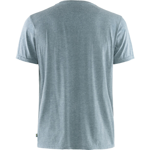 Fjällräven Logo T-Shirt Heren, blauw