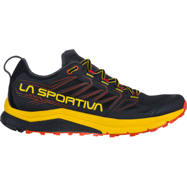 La Sportiva Jackal Chaussures de trail Homme, noir/jaune