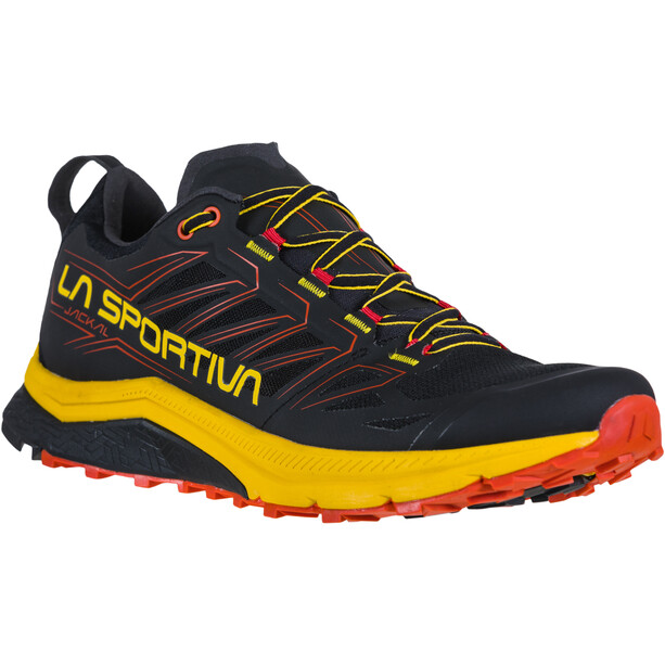 La Sportiva Jackal Chaussures de trail Homme, noir/jaune