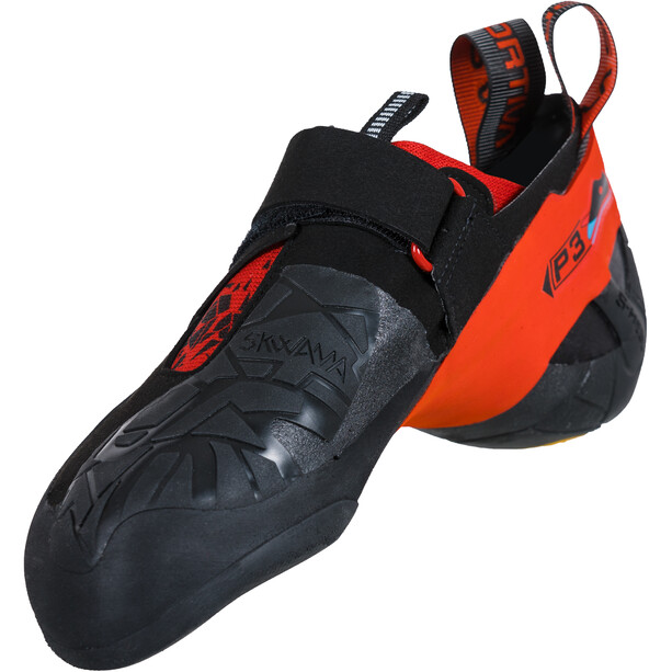 La Sportiva Skwama Climbing Shoes Men black/poppy