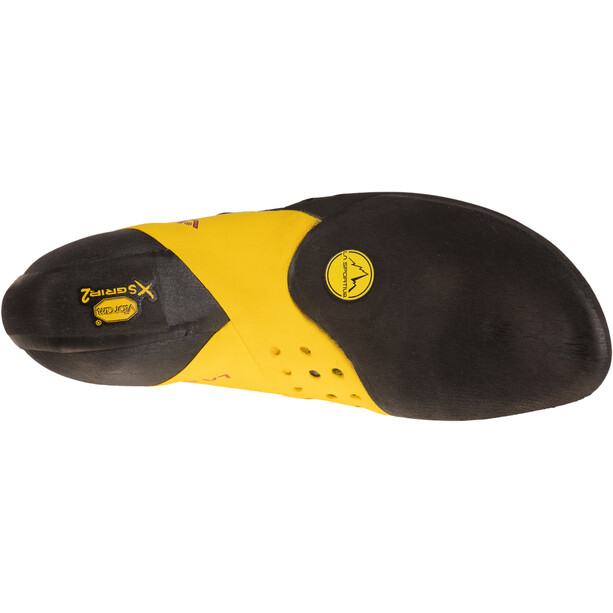 La Sportiva Solution Comp Buty wspinaczkowe Mężczyźni, czarny/żółty