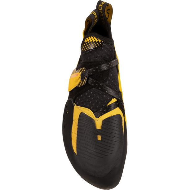 La Sportiva Solution Comp Scarpe da arrampicata Uomo, nero/giallo