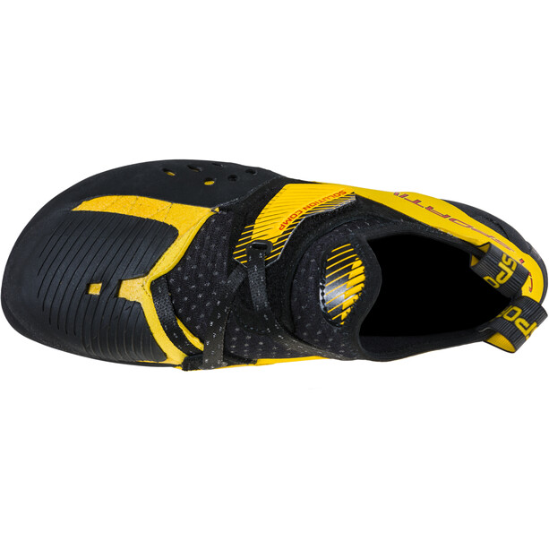 La Sportiva Solution Comp Scarpe da arrampicata Uomo, nero/giallo