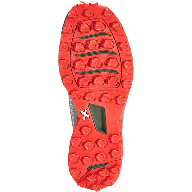 La Sportiva Kaptiva Zapatillas Running Mujer, gris/rojo
