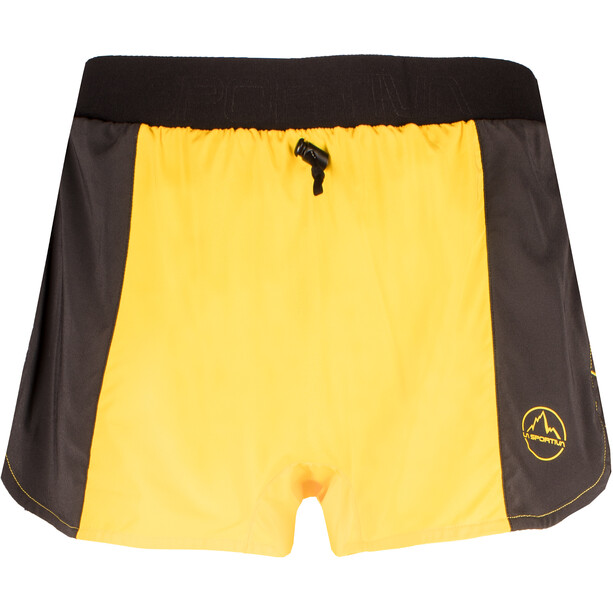 La Sportiva Auster Shorts Herren schwarz/gelb