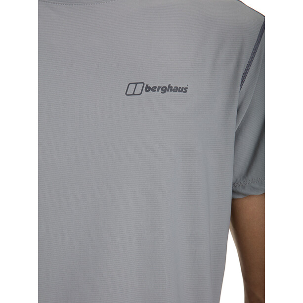 Berghaus 24/7 Tech Base T-shirt col ras-du-cou à manches courtes Homme, gris