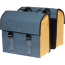 Basil Urban Load Doppel-Gepäckträgertasche 48-53l grau/gelb