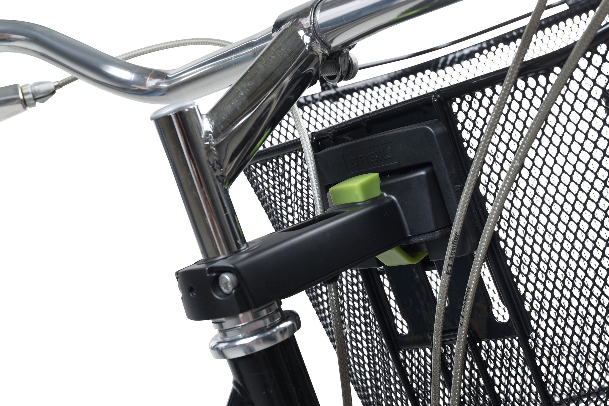 Basil Ahead-Lenkerrohrhalter mit Klickfix Black 2020 Zubehör fahrradkoffer 