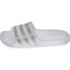 adidas Adilette Aqua Slides Men footwear white/platin metal/footwear white