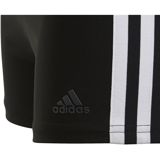 adidas Fit 3S Schwimm-Boxershorts Jungen schwarz/weiß