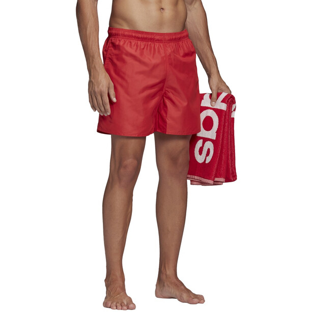 adidas Solid CLX SH SL Short Homme, rouge