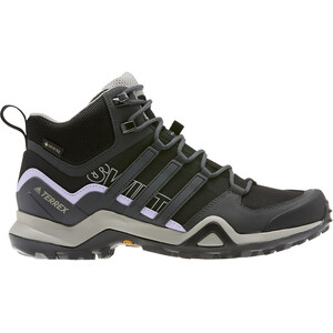 adidas TERREX Swift R2 Mid Gore-Tex Hiking Shoes Women core black/dgh solid grey/purple tint core black/dgh solid grey/purple tint