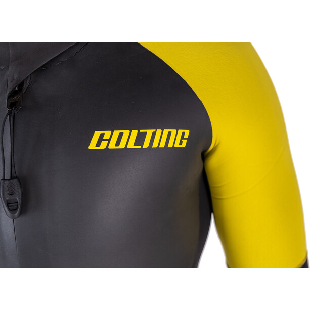 Colting Wetsuits Swimrun Go Traje Triatlón Hombre, negro/amarillo