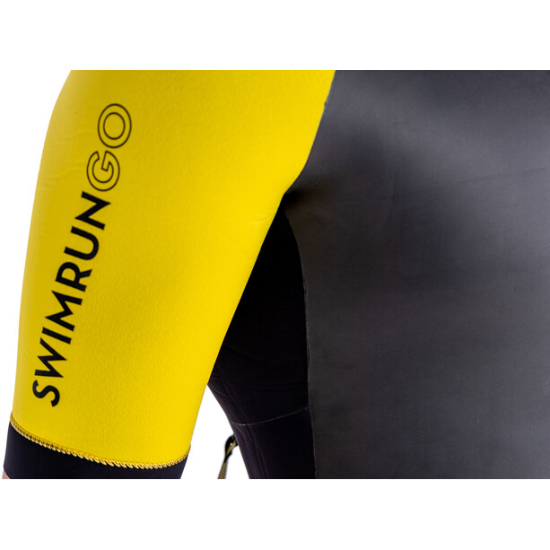 Colting Wetsuits Swimrun Go Muta Donna, nero/giallo