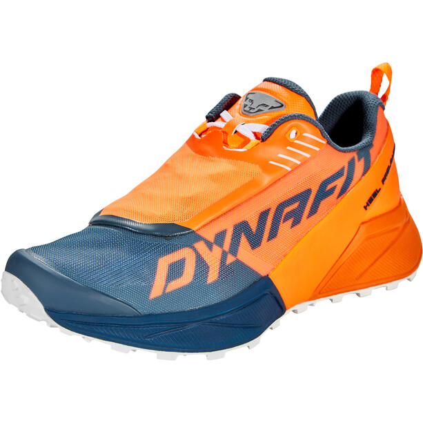 Dynafit Ultra 100 Zapatillas Hombre, naranja/Azul petróleo