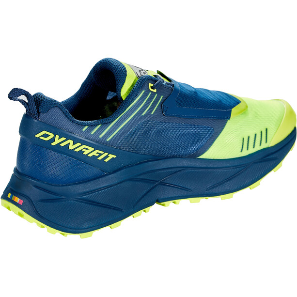 Dynafit Ultra 100 Zapatillas Hombre, Azul petróleo/verde