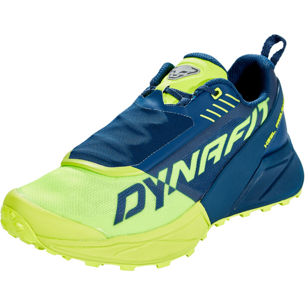 Dynafit Ultra 100 Zapatillas Hombre, Azul petróleo/verde