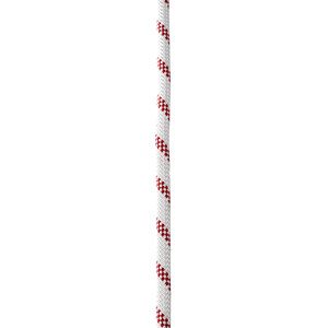 Edelrid Static Low Stretch Corda 11,0mm x 50m, bianco/rosso bianco/rosso