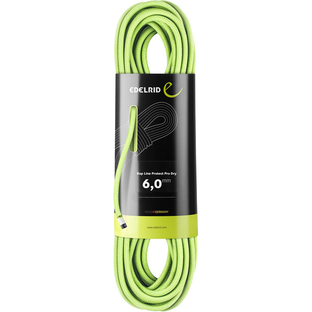 Edelrid Rap Line Protect Pro Dry Lina 6mm x 50m, zielony