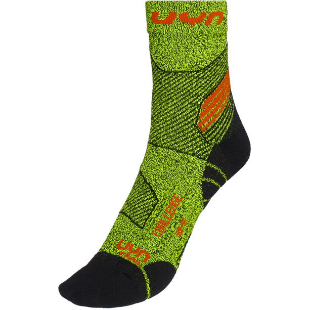UYN Run Trail Challenge Socken Herren grün/schwarz