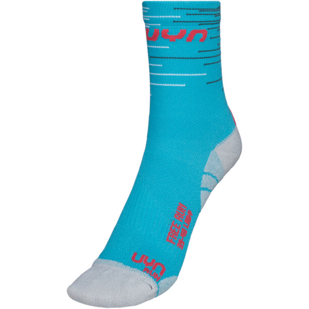 UYN Free Run Socks Women turquoise/coral