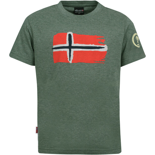 TROLLKIDS Oslo T-shirt Kinderen, groen