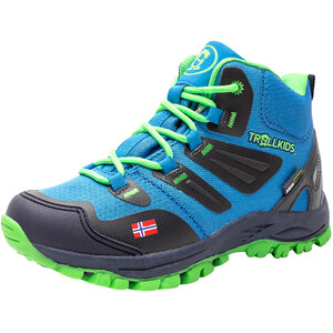 TROLLKIDS Rondane Hiker Mid-Cut Schuhe Kinder blau/grün blau/grün