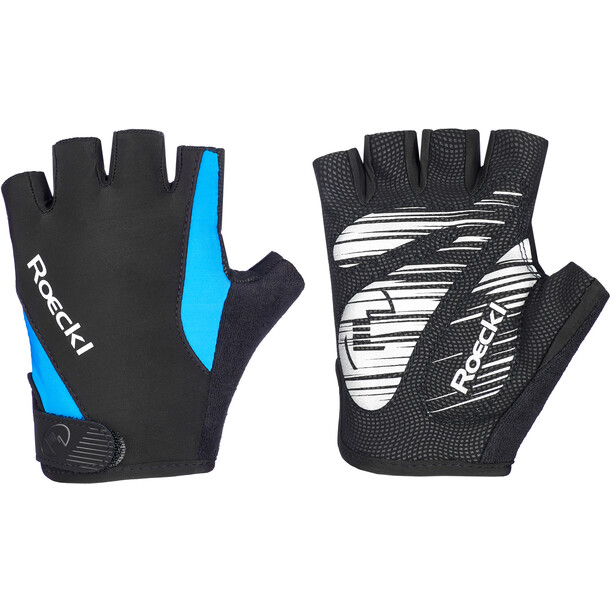 Roeckl Basel Handschuhe schwarz/blau