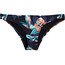 Roxy Printed Beach Classics Moderate Bikinihose Damen blau/schwarz