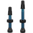 WTB Válvula Presta Tubeless Aluminio 2 Piezas 34mm, azul/negro