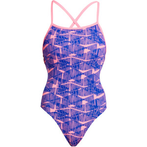 Funkita Strapped In Swimsuit Women, azul/rosa azul/rosa