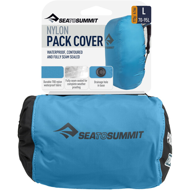 Sea to Summit Pack Cover 70D L blau