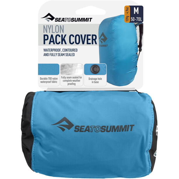Sea to Summit Pack Cover 70D M blau