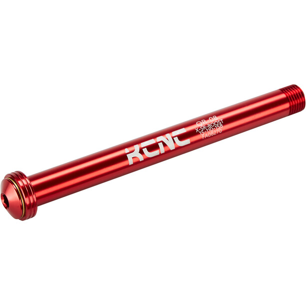 KCNC KQR08-SR Axe traversant 15x110mm RS Maxle, rouge