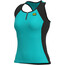 Alé Cycling Solid Color Block Tank Top Women turquoise