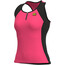 Alé Cycling Solid Color Block Tank Top Women fluo pink