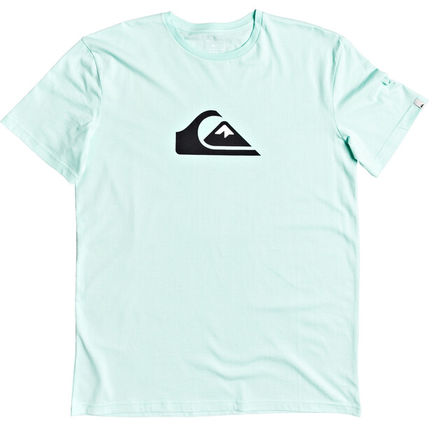 Quiksilver Comp Logo Kurzarm T-Shirt Herren türkis