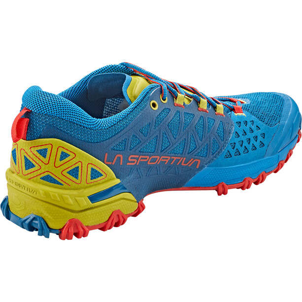 La Sportiva Bushido II Chaussures de trail Homme, bleu/vert