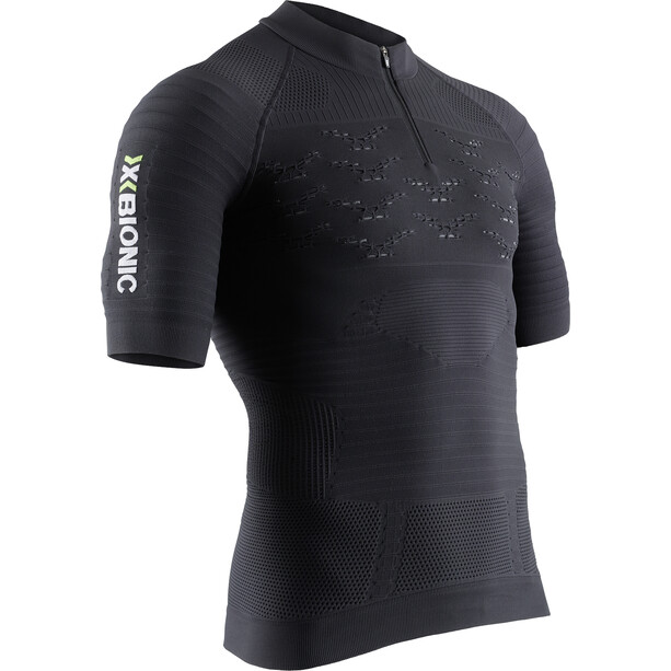 X-Bionic Effektor 4.0 Trail Run Sweat-shirt manches longues avec demi-zip Homme, noir