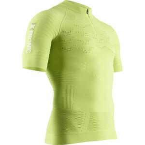 X-Bionic Effektor 4.0 Trail Run Sweat-shirt manches longues avec demi-zip Homme, vert vert