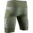 X-Bionic Twyce G2 Pantaloncini da corsa Uomo, verde oliva