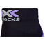 X-Socks Run Discovery Calze Donna, nero/grigio