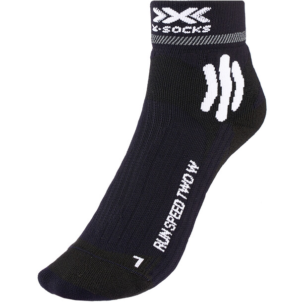 X-Socks Run Speed Two Skarpetki Kobiety, czarny